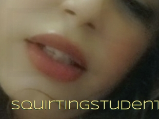 Squirtingstudent